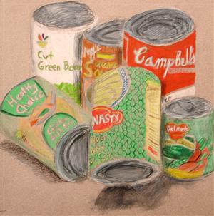 CAN CAN STILL LIFE 